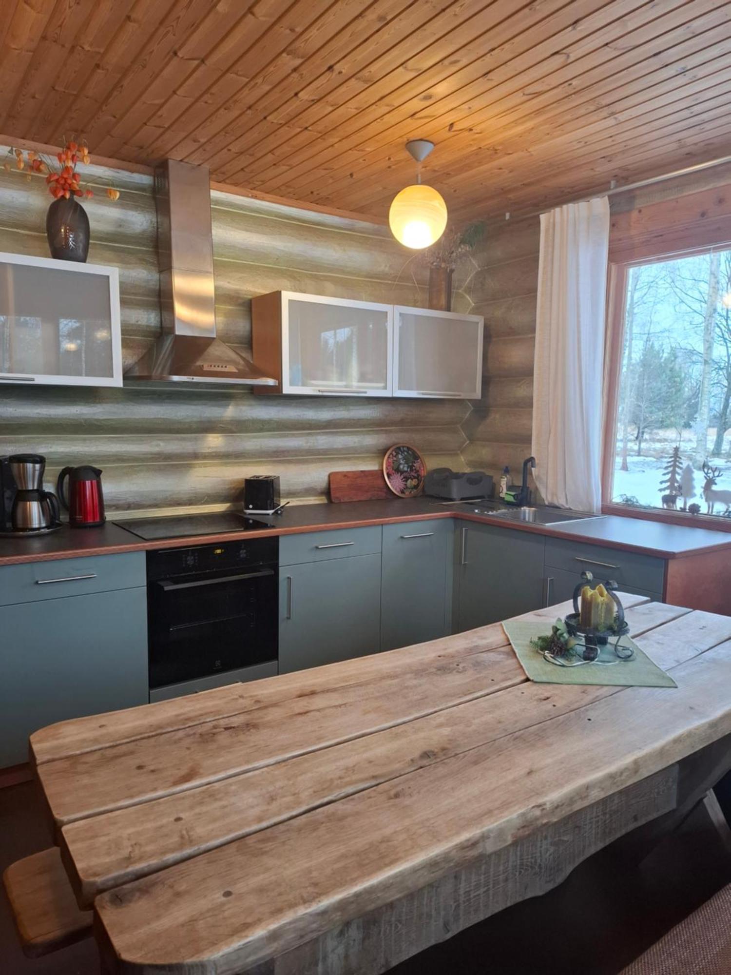 Valgalciems Guest House Leveri מראה חיצוני תמונה