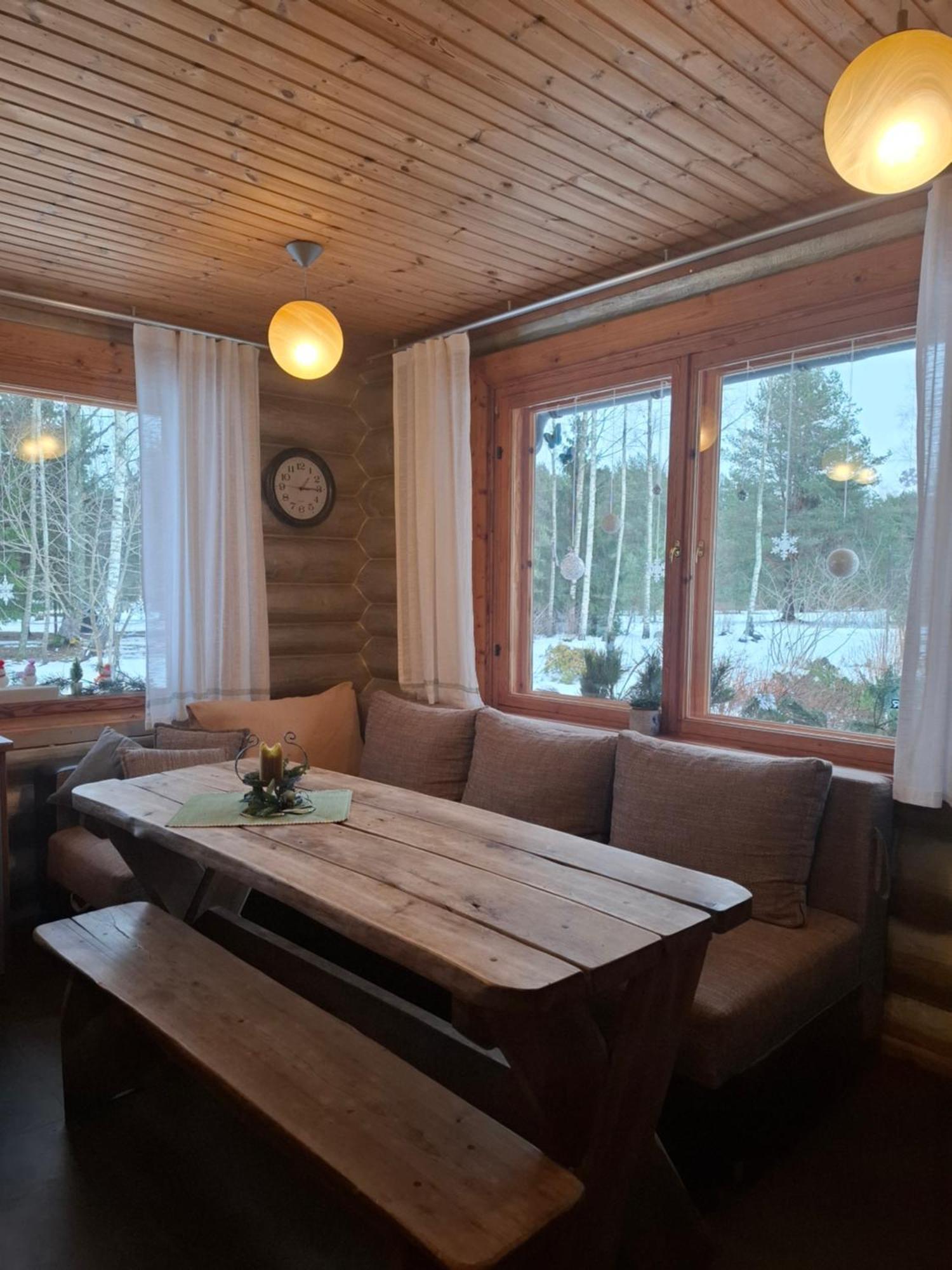 Valgalciems Guest House Leveri מראה חיצוני תמונה